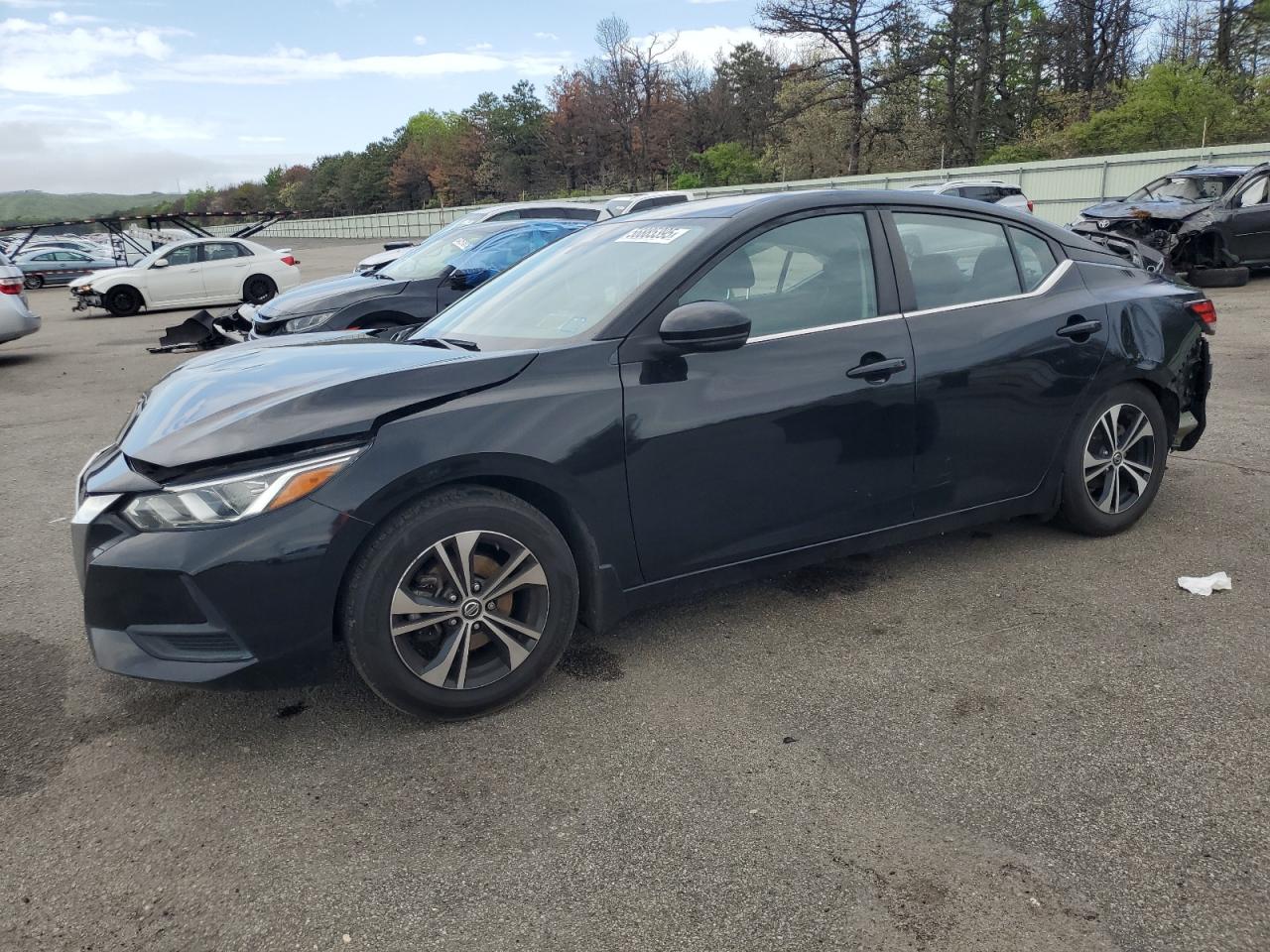 2020 Nissan Sentra Sv VIN: 3N1AB8CV5LY259410 Lot: 56885395