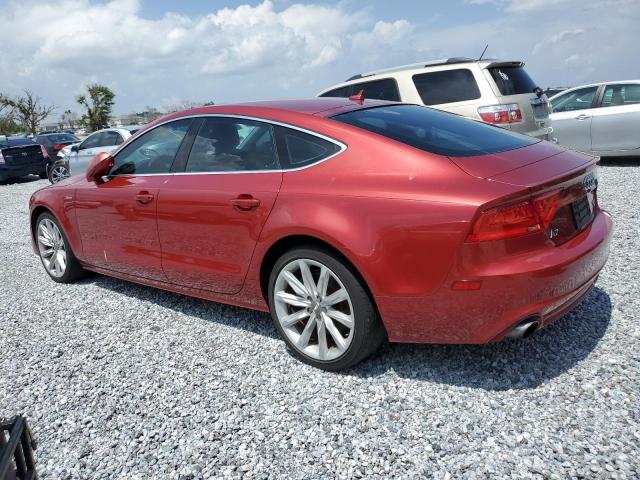  AUDI A7 2012 Czerwony