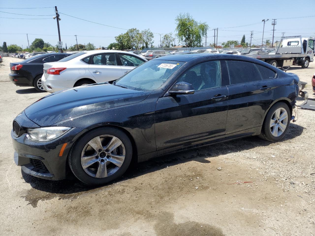 2015 Bmw 435 I Gran Coupe იყიდება Los Angeles-ში, CA - Rear End