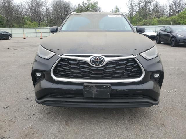  TOYOTA HIGHLANDER 2022 Czarny