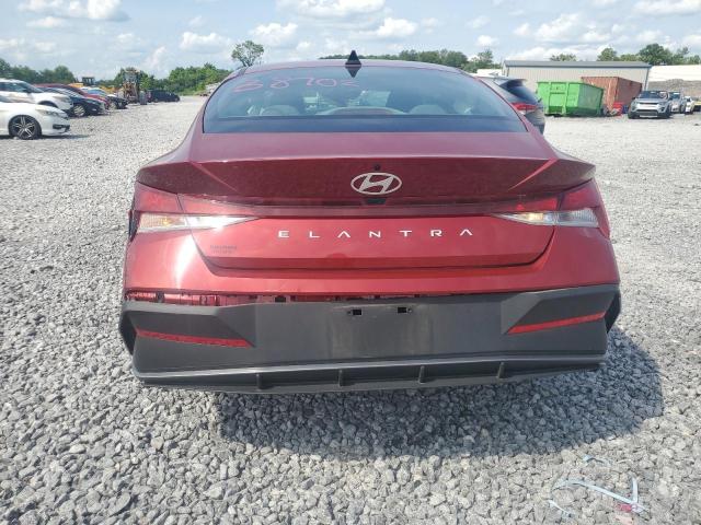  HYUNDAI ELANTRA 2024 Красный