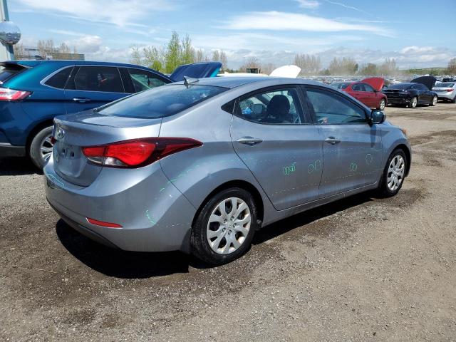  HYUNDAI ELANTRA 2016 Srebrny
