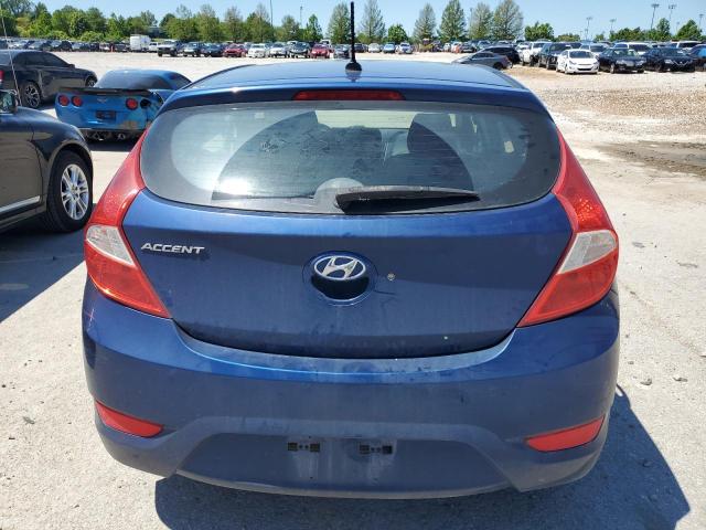  HYUNDAI ACCENT 2017 Синий