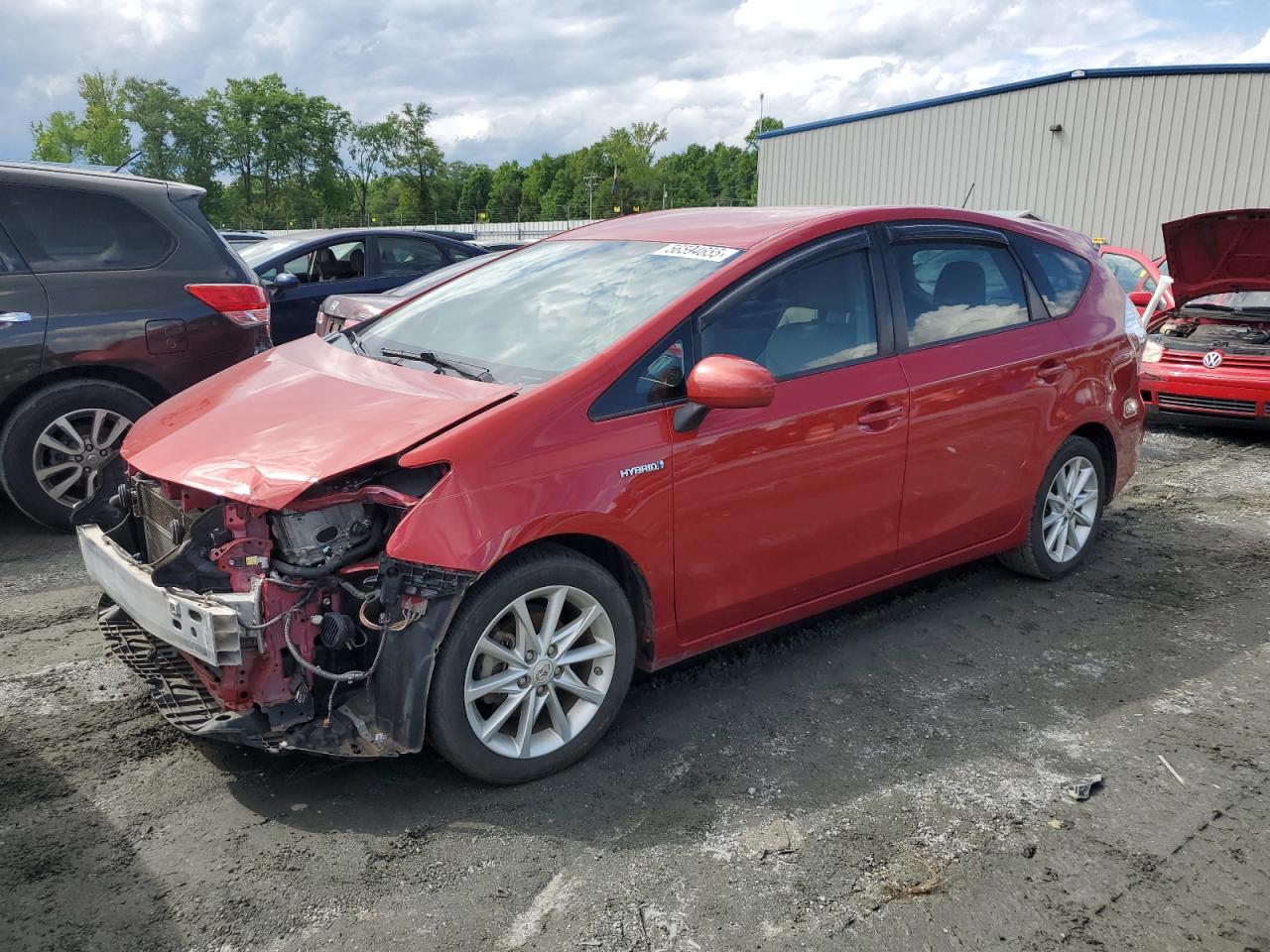 2012 Toyota Prius V zu verkaufen in Spartanburg, SC - Front End