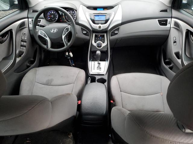 Sedans HYUNDAI ELANTRA 2012 Srebrny