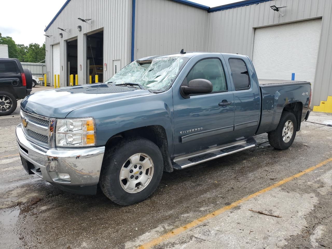 2012 Chevrolet Silverado K1500 Lt за продажба в Rogersville, MO - Top/Roof