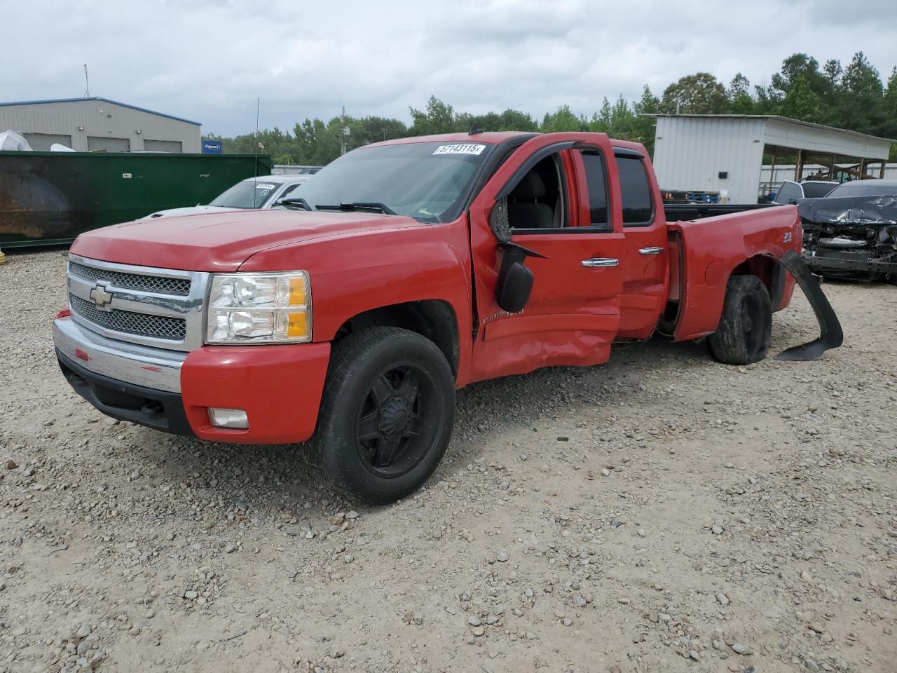 2007 Chevrolet Silverado K1500 Crew Cab იყიდება Memphis-ში, TN - Side
