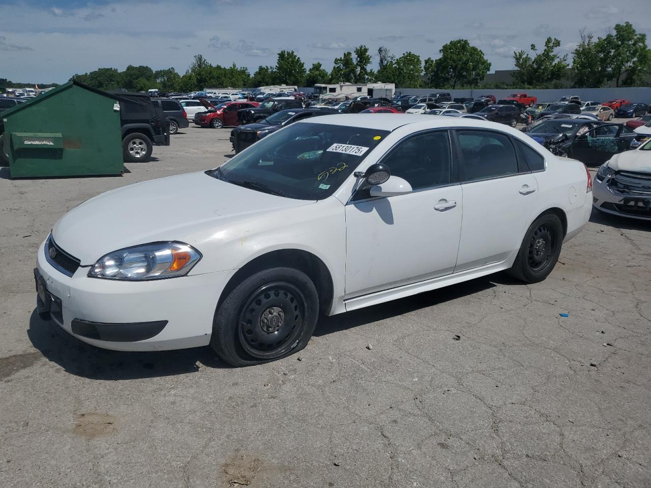 2013 Chevrolet Impala Police იყიდება Bridgeton-ში, MO - Front End
