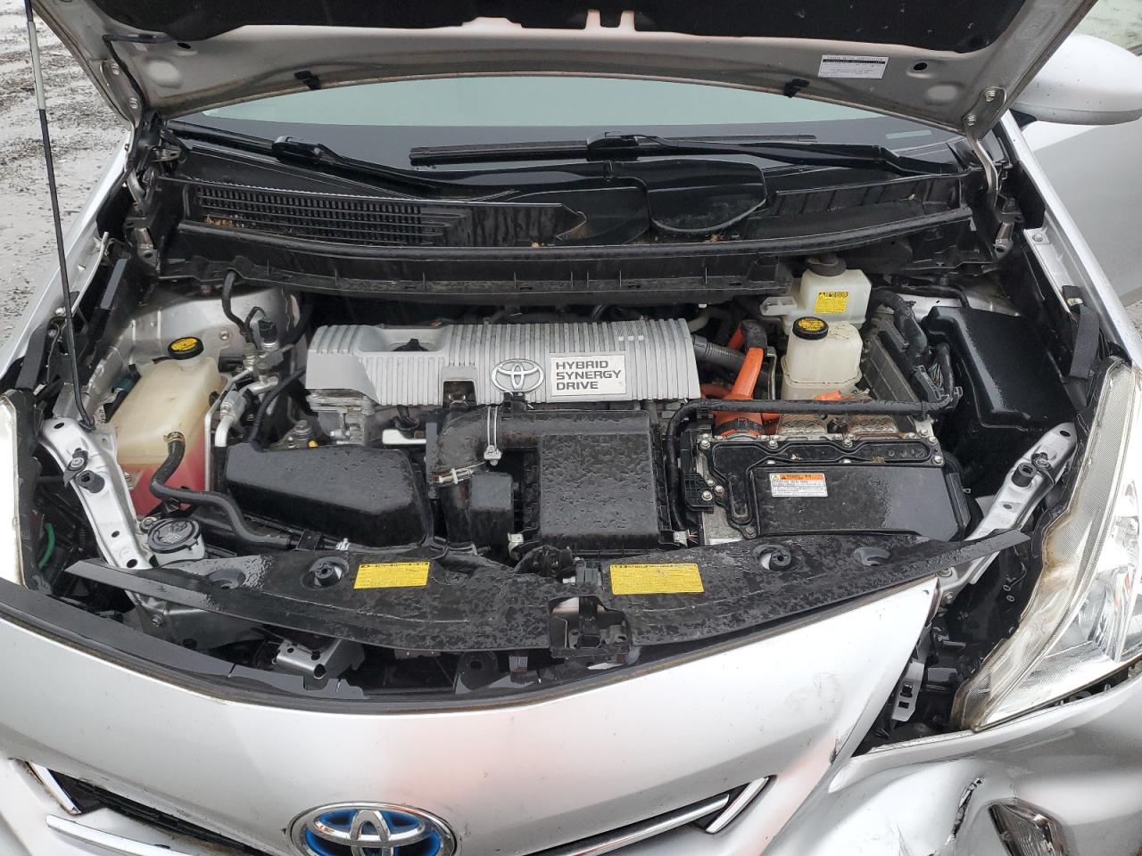 2014 Toyota Prius V VIN: JTDZN3EUXEJ002300 Lot: 56857475