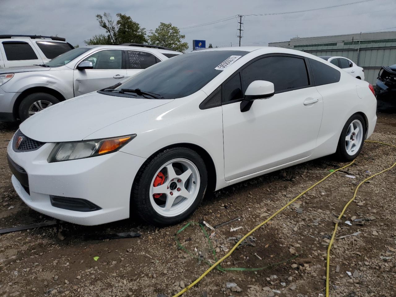 2012 Honda Civic Lx للبيع في Chicago Heights، IL - Rear End