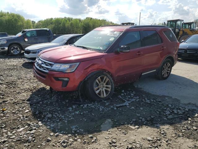  FORD EXPLORER 2018 Red