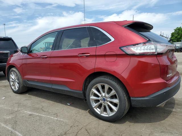  FORD EDGE 2017 Czerwony