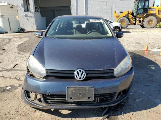 Hatchbacks VOLKSWAGEN GOLF 2012 Granatowy
