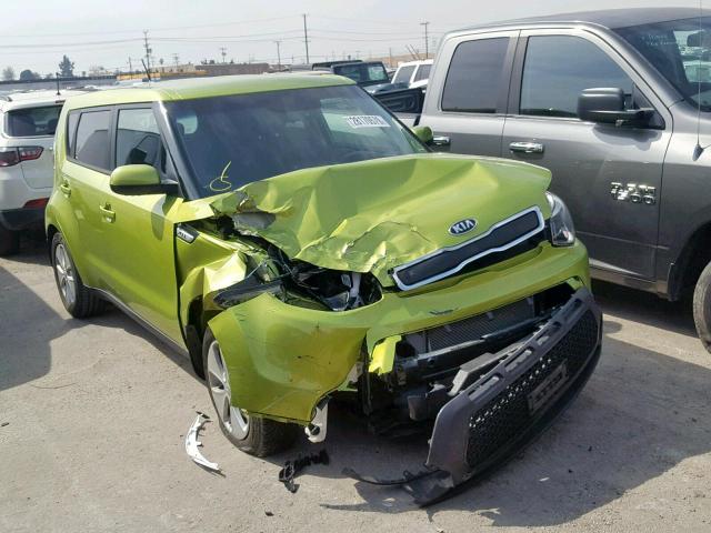  KIA SOUL 2016 Зеленый