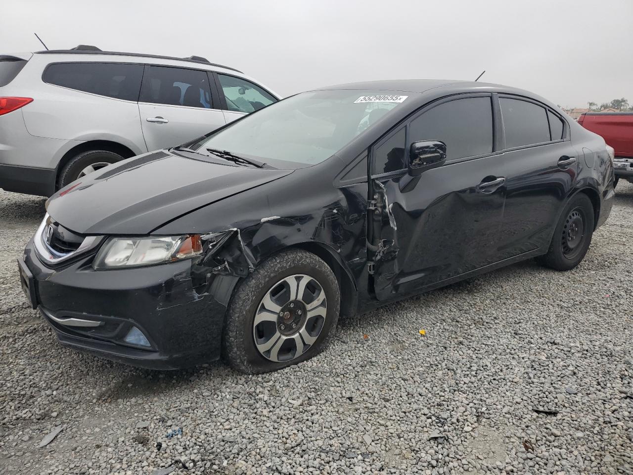 2015 Honda Civic Hybrid იყიდება Mentone-ში, CA - All Over