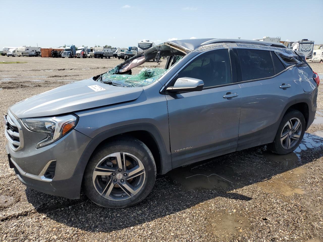 2020 Gmc Terrain Slt იყიდება Houston-ში, TX - Rollover