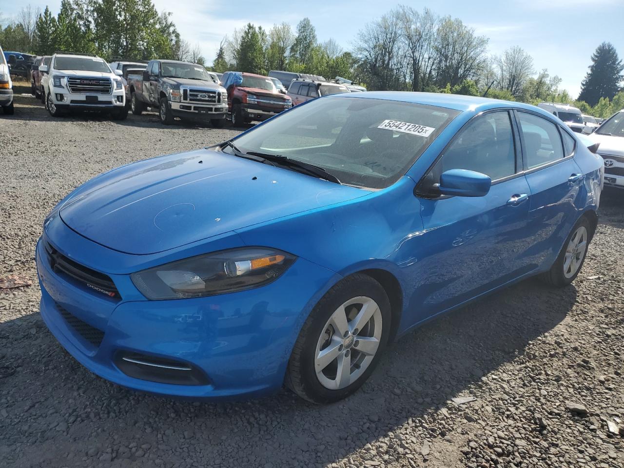 2016 Dodge Dart Sxt за продажба в Portland, OR - Rear End