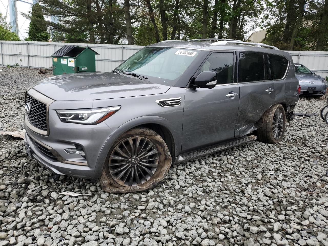2021 Infiniti Qx80 Luxe იყიდება Windsor-ში, NJ - Side