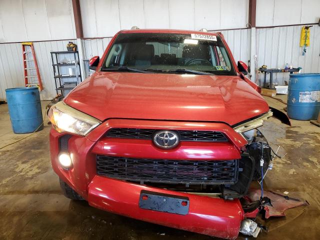  TOYOTA 4RUNNER 2016 Czerwony