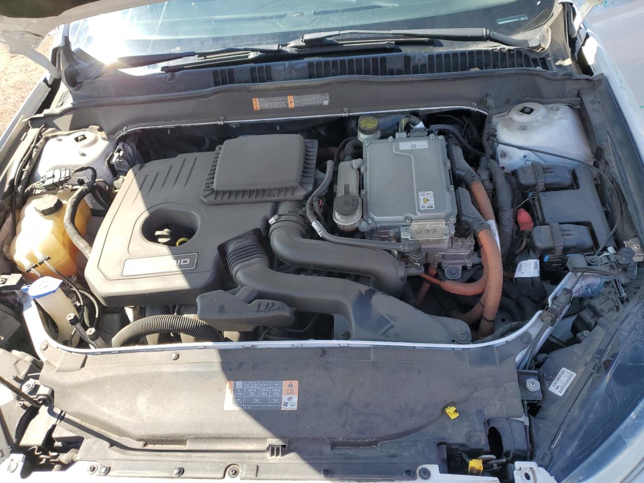 2016 Ford Fusion S Hybrid VIN: 3FA6P0UU8GR404618 Lot: 56246295