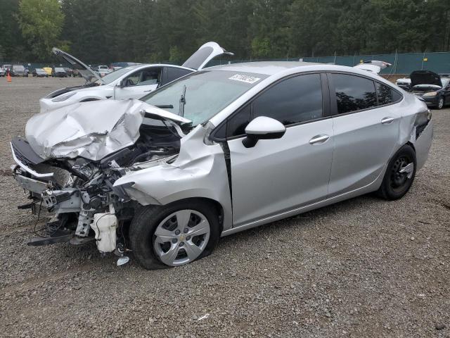  CHEVROLET CRUZE 2016 Srebrny