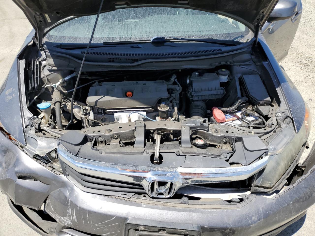 2012 Honda Civic Ex VIN: 19XFB2F81CE381964 Lot: 58384705