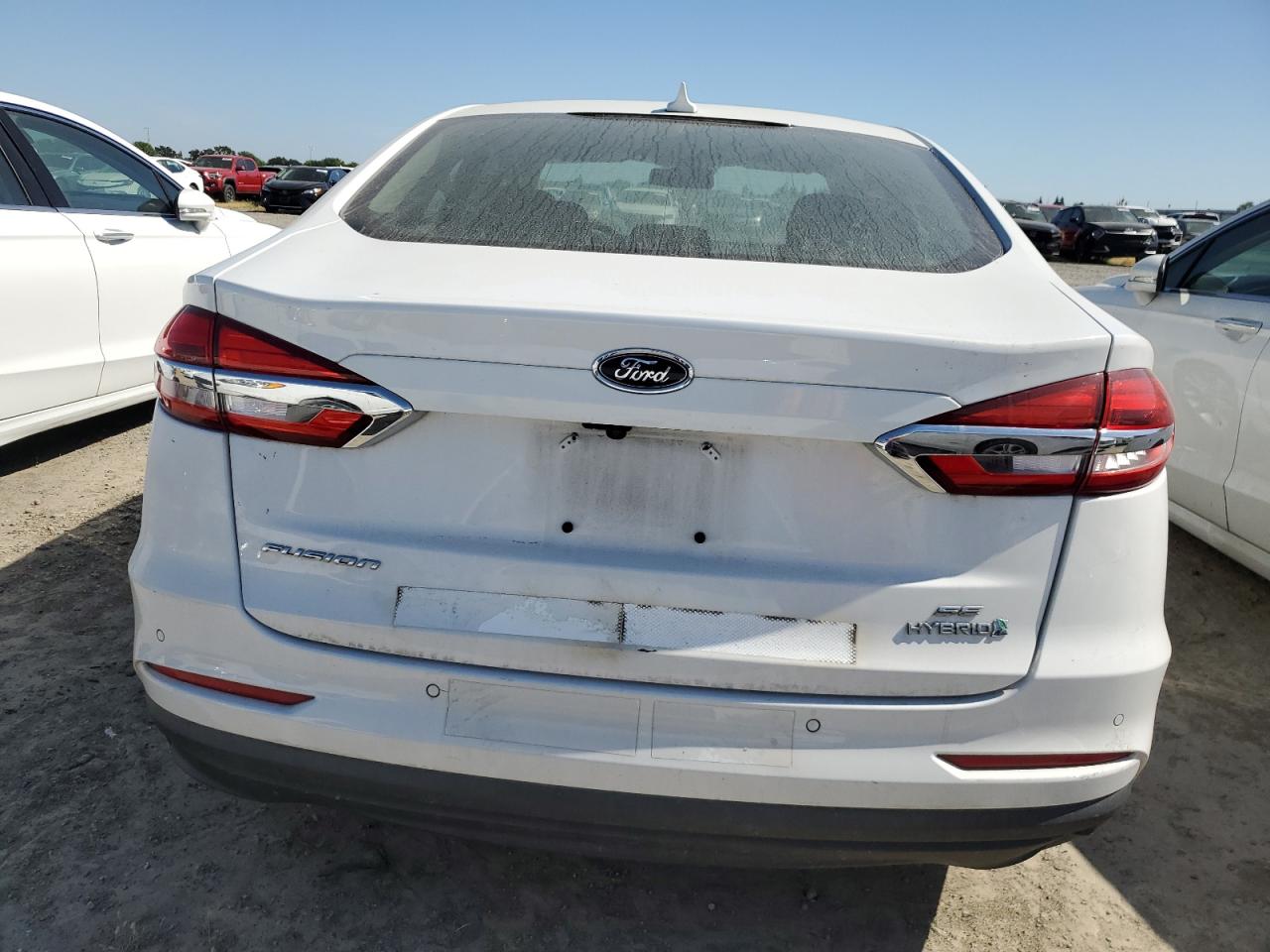 2019 Ford Fusion Se VIN: 3FA6P0LU9KR124863 Lot: 54034025