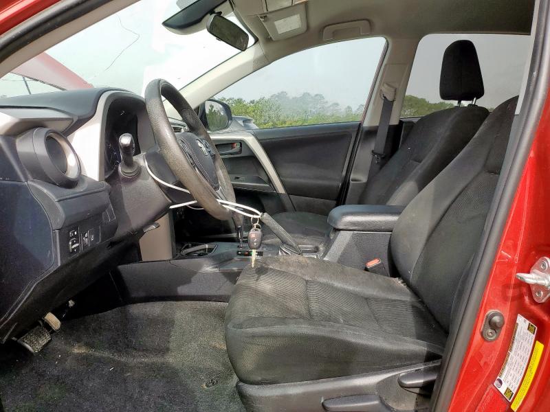  TOYOTA RAV4 2017 Красный