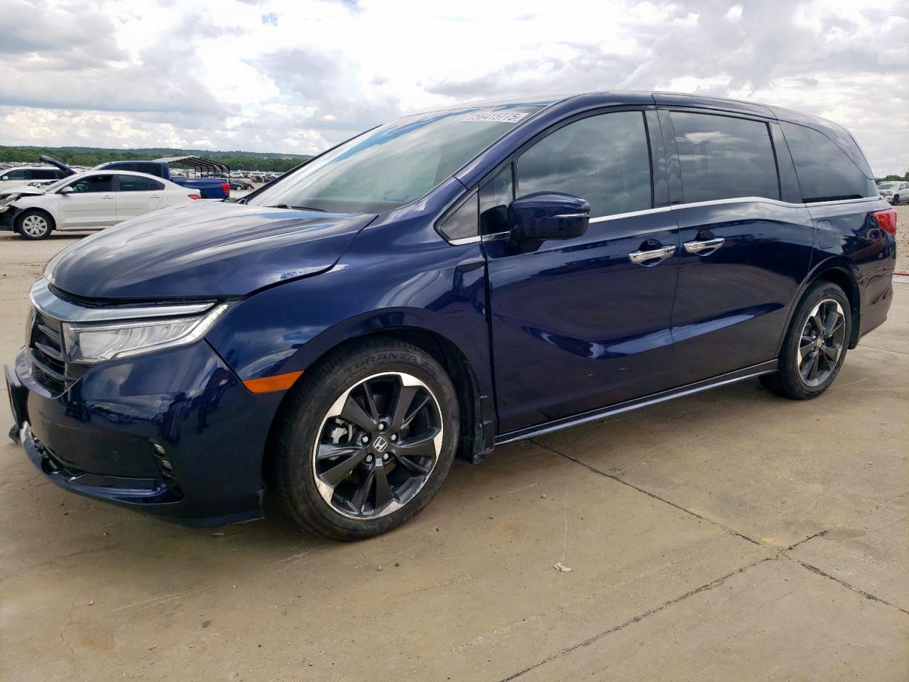 2024 Honda Odyssey Elite на продаже в Grand Prairie, TX - Side