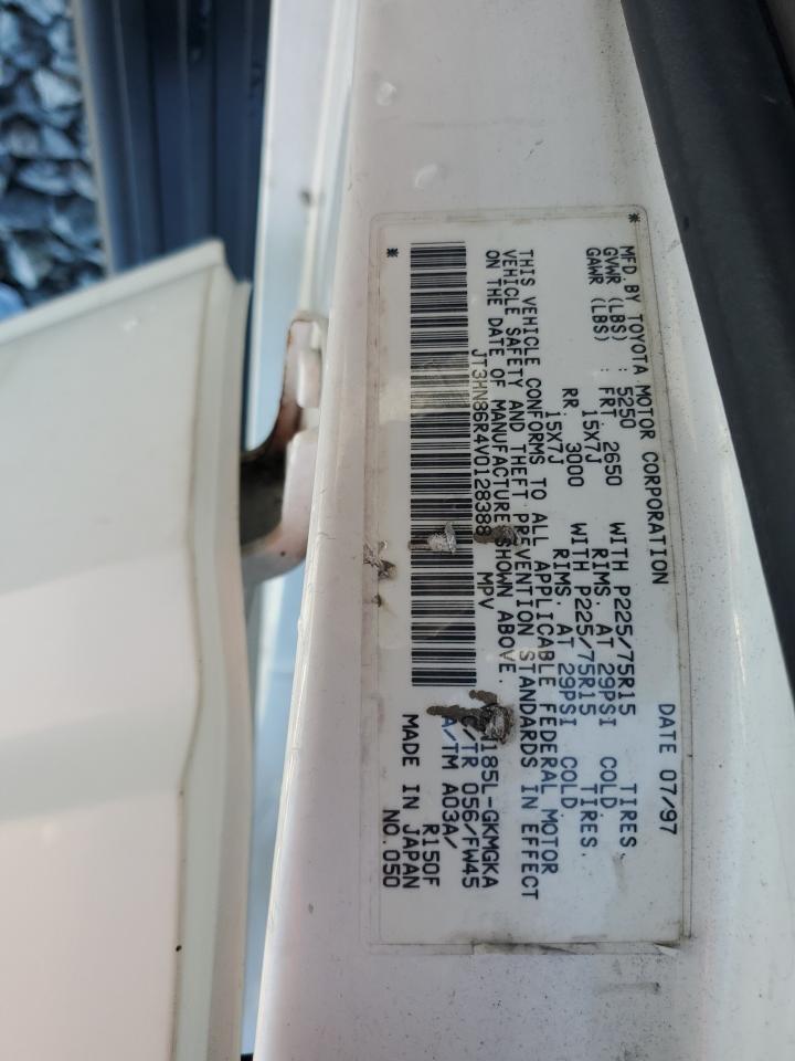 1997 Toyota 4Runner Sr5 VIN: JT3HN86R4V0128388 Lot: 57351325