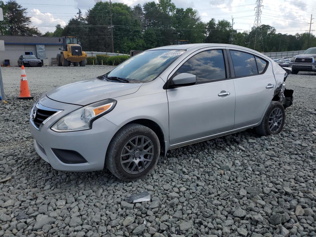 2017 Nissan Versa S للبيع في Mebane، NC - Rear End