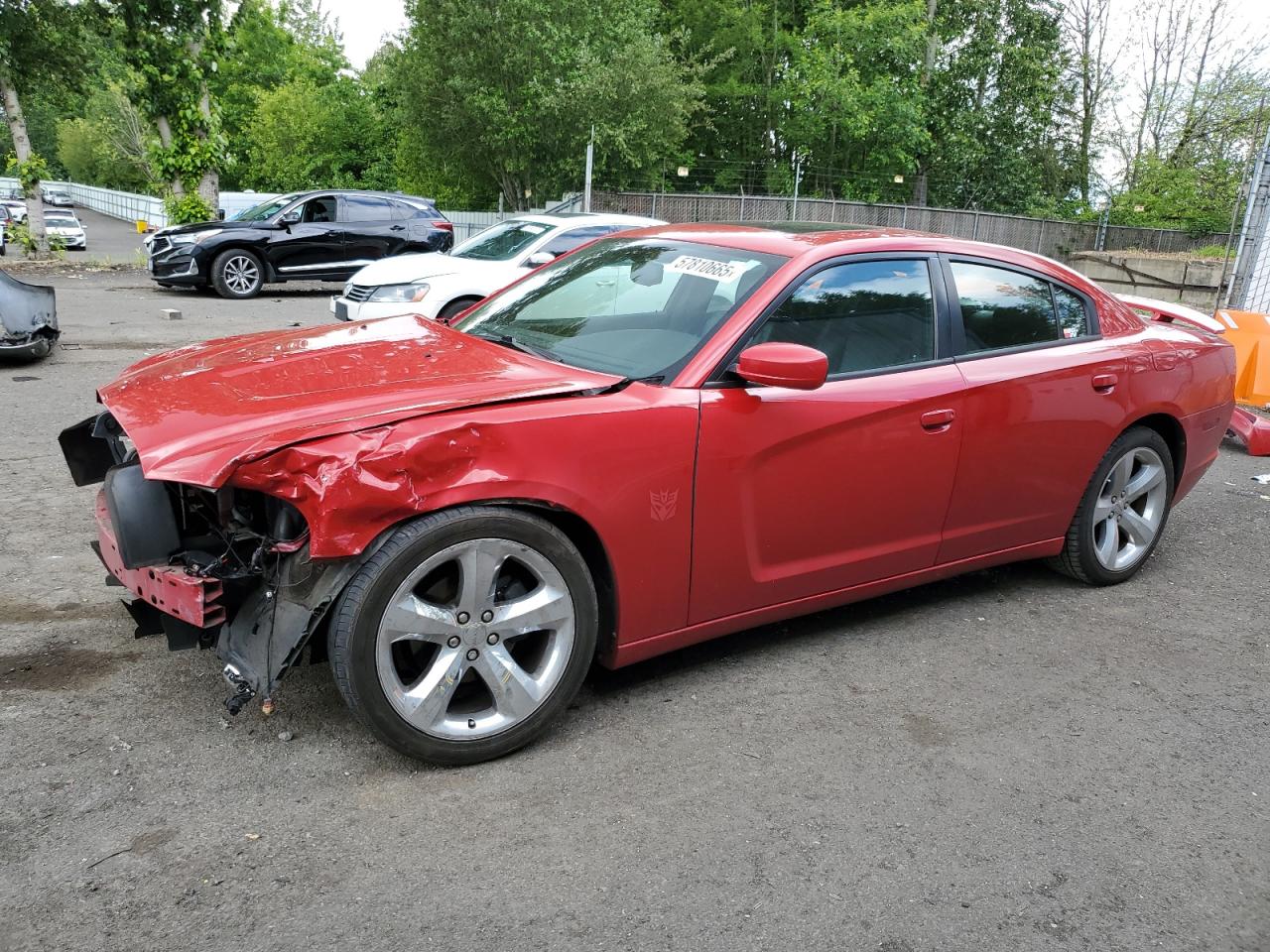 2012 Dodge Charger Sxt на продаже в Portland, OR - Front End