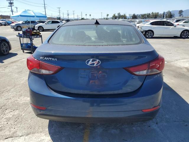  HYUNDAI ELANTRA 2016 Granatowy