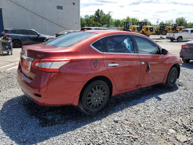  NISSAN SENTRA 2015 Бургунди