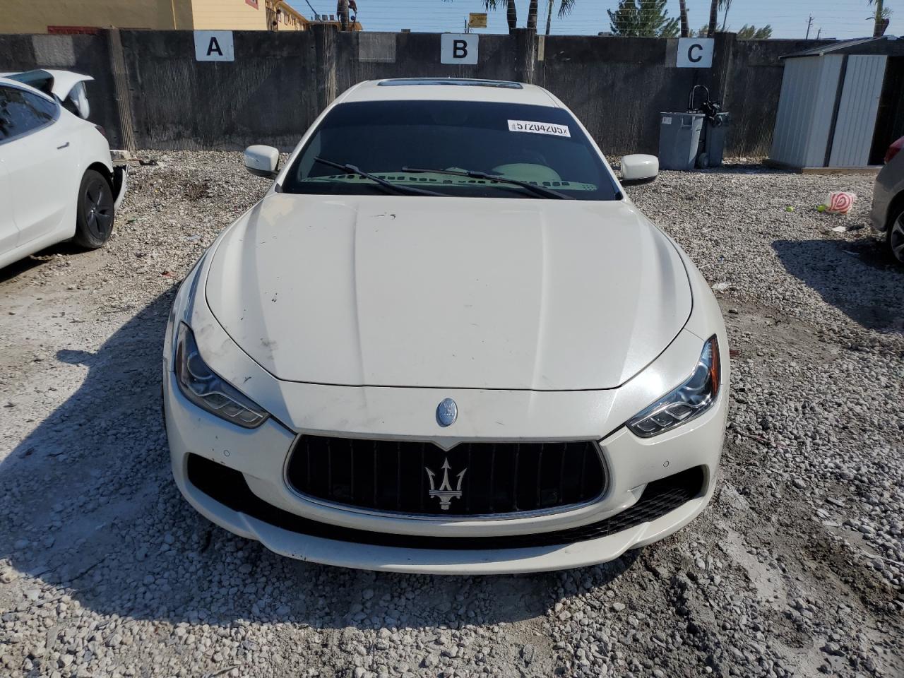 2015 Maserati Ghibli S VIN: ZAM57RTA5F1147830 Lot: 57204205