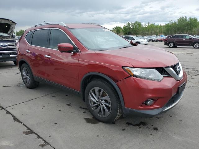  NISSAN ROGUE 2016 Red