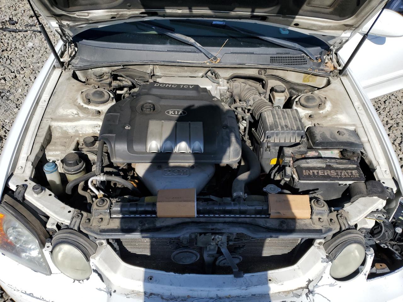 2004 Kia Optima Lx VIN: KNAGD126545324710 Lot: 57339515