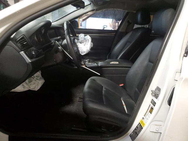  BMW 5 SERIES 2014 White