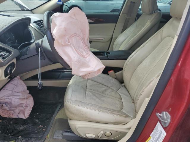 Седаны LINCOLN MKZ 2014 Красный