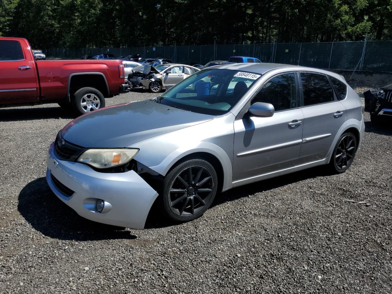 2008 Subaru Impreza Outback Sport de vânzare în Graham, WA - Front End