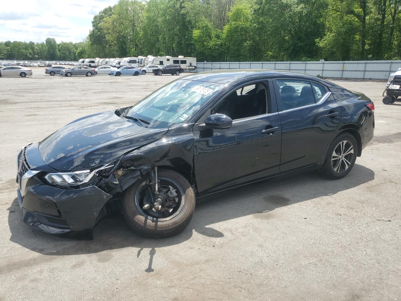 2020 Nissan Sentra Sv продається в Glassboro, NJ - Front End