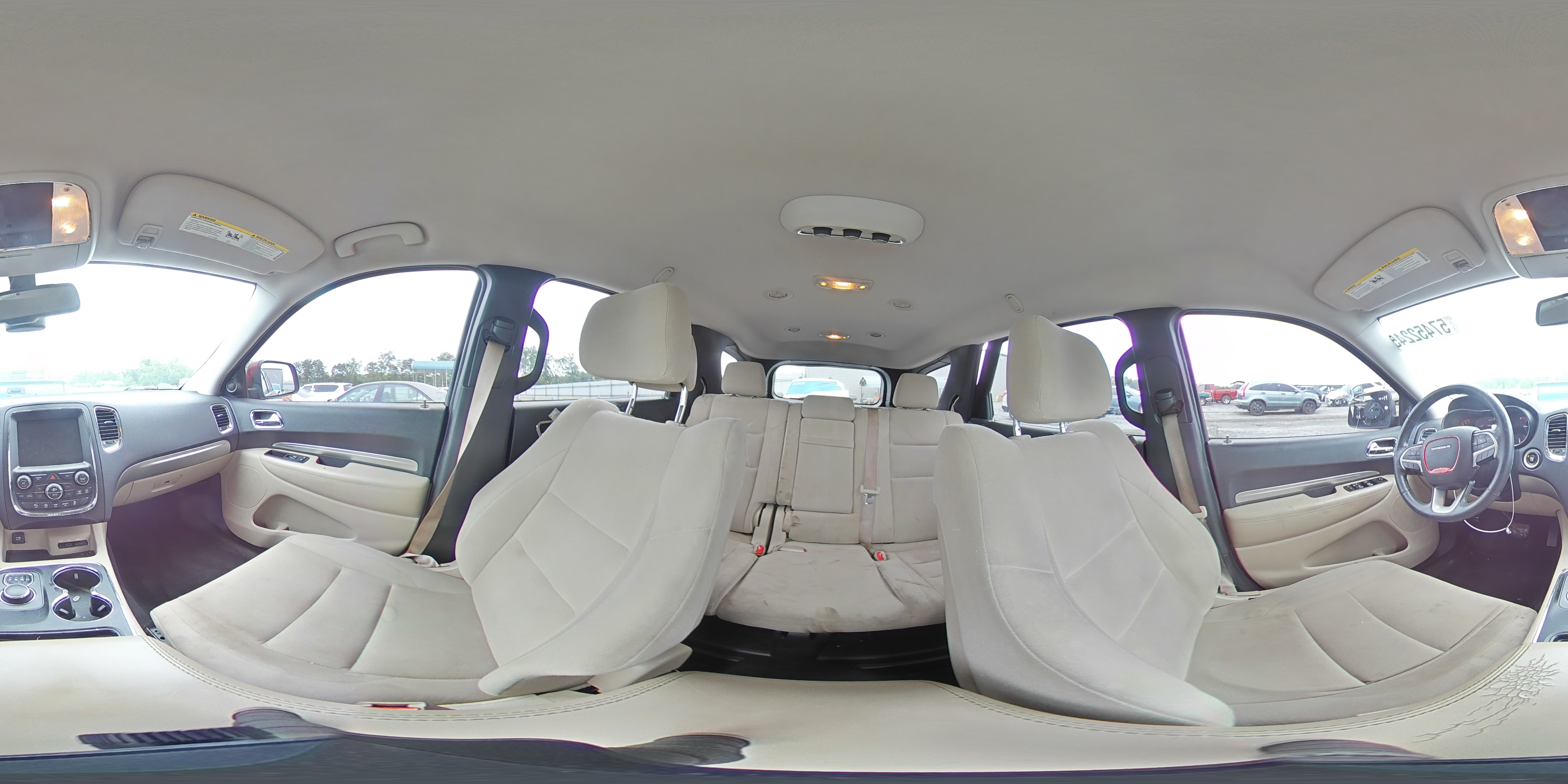 2014 Dodge Durango Sxt VIN: 1C4RDHAG0EC975979 Lot: 57452245