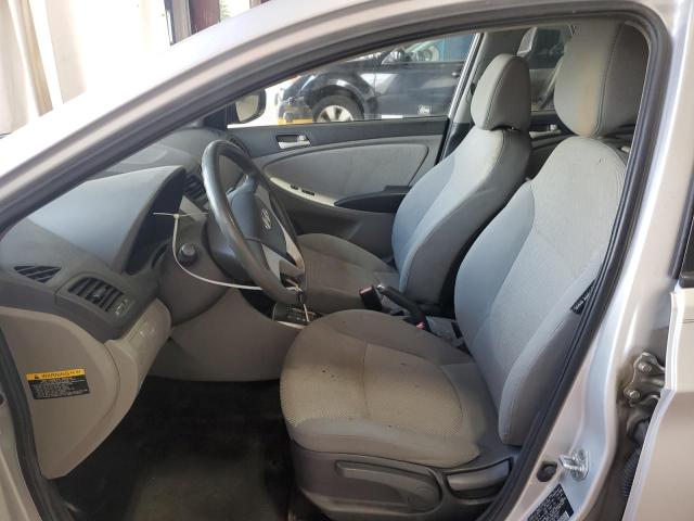  HYUNDAI ACCENT 2013 Silver