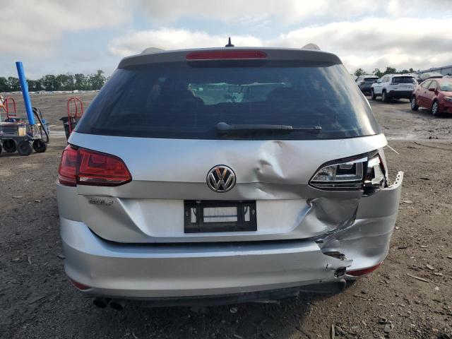  VOLKSWAGEN GOLF 2016 Серебристый