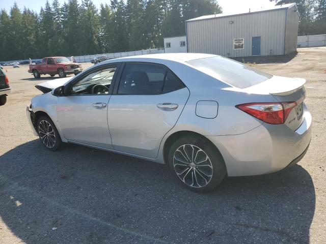  TOYOTA COROLLA 2016 Srebrny