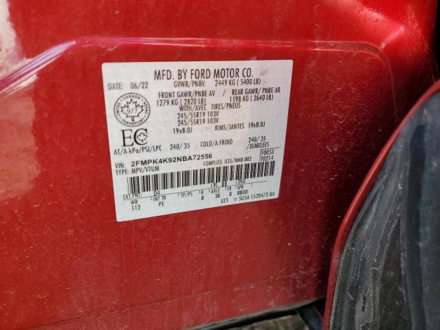 2022 FORD EDGE TITANIUM