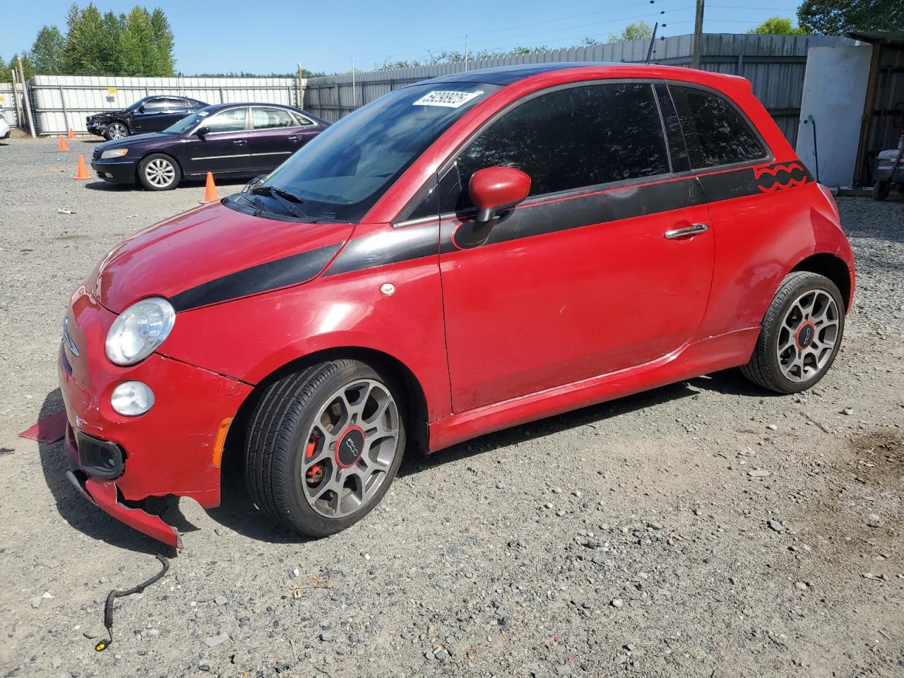 2014 Fiat 500 Sport zu verkaufen in Arlington, WA - Front End