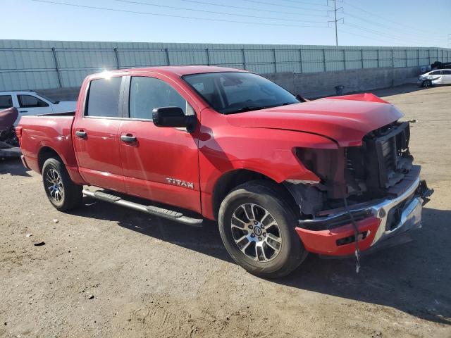  NISSAN TITAN 2022 Красный