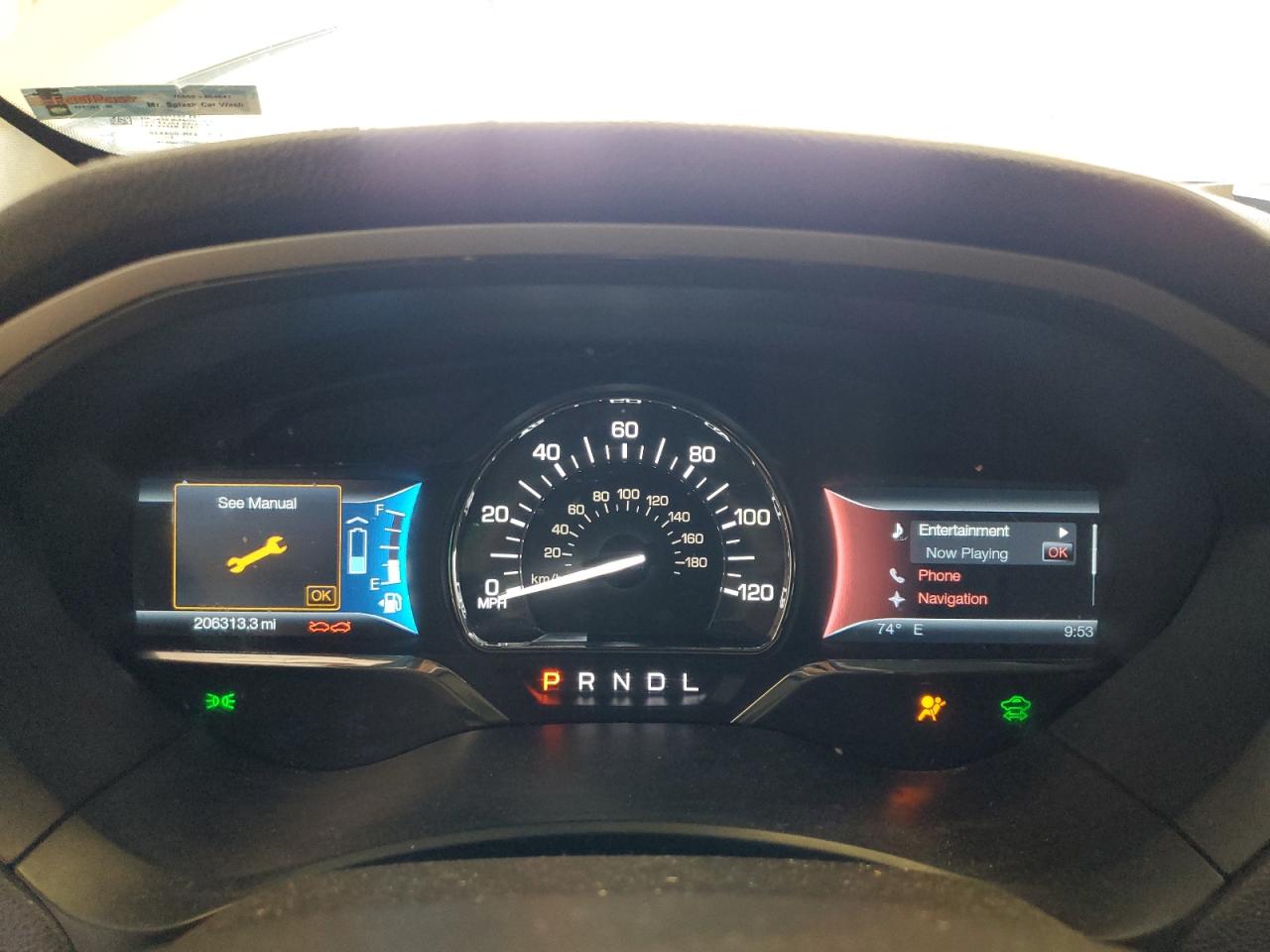 2014 Lincoln Mkz Hybrid VIN: 3LN6L2LUXER816387 Lot: 57054335