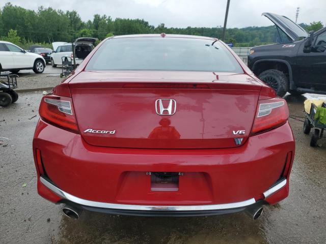  HONDA ACCORD 2017 Червоний